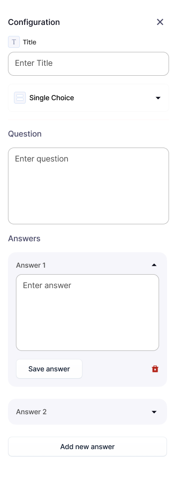 Answer page